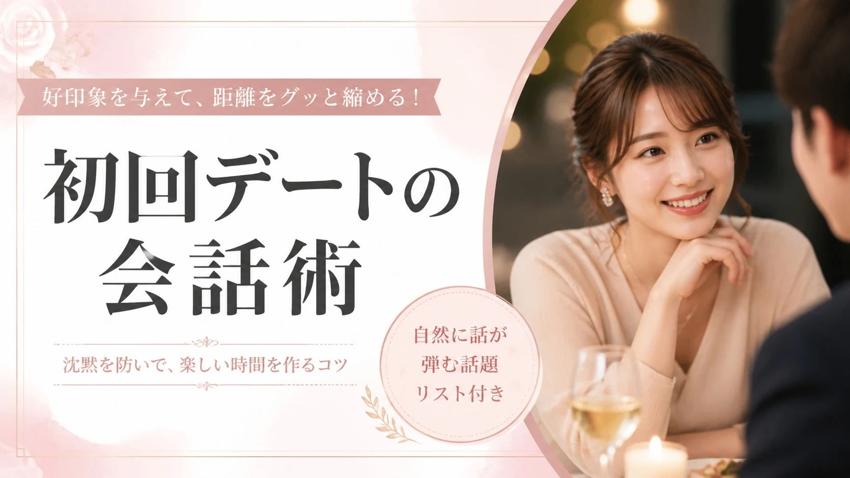 初回デートで好印象を与える!ハイスペック男性との会話術