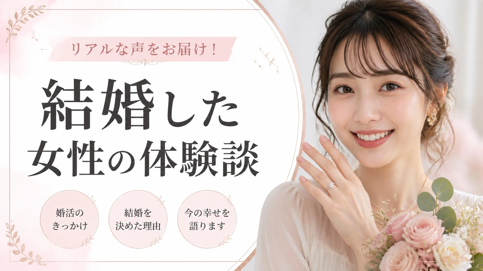 交際クラブを卒業!素敵な男性と真剣交際・結婚した女性たちの体験談