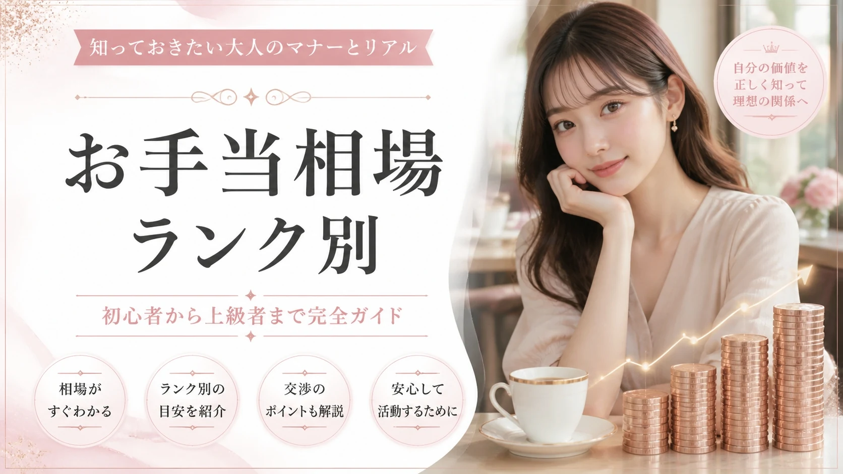 交際クラブのお手当相場は?ランク別の金額を公開